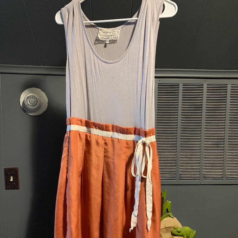 Pink martini knee dress